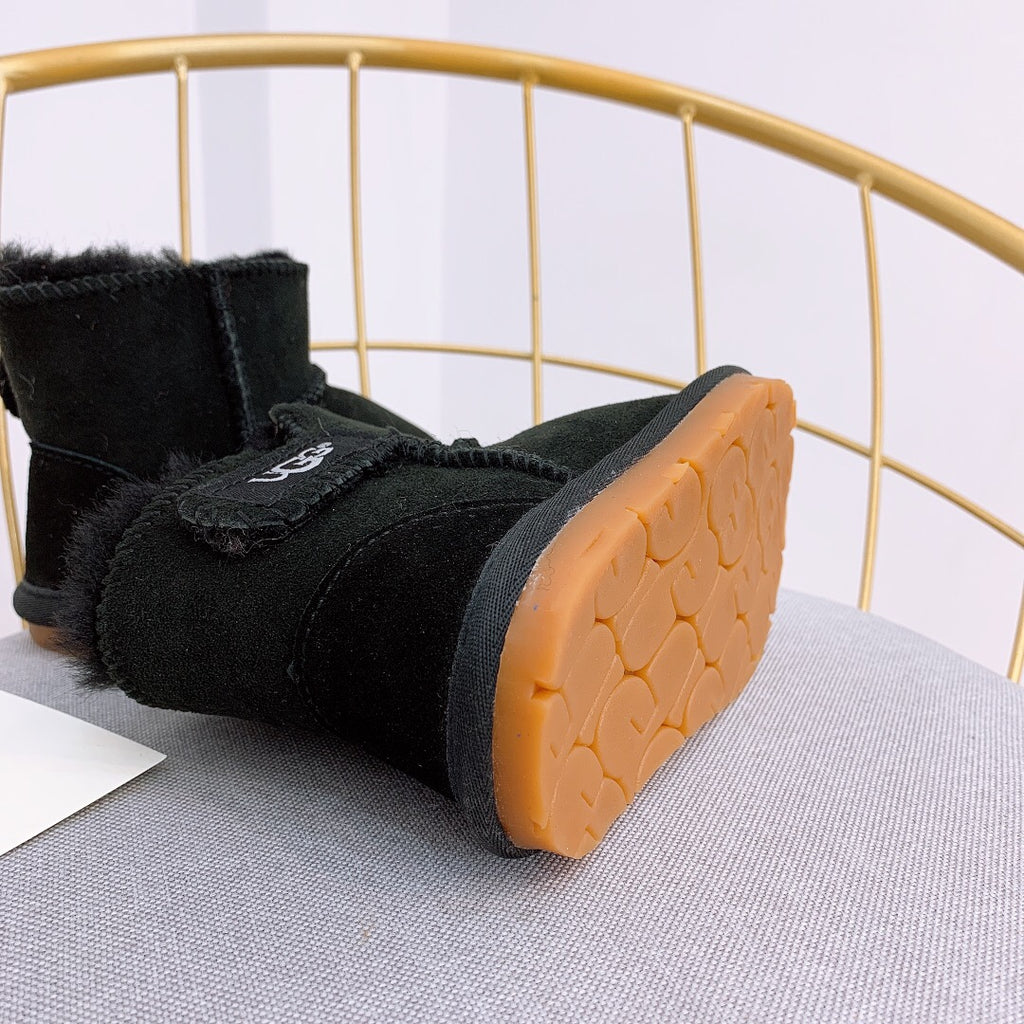 UGG Velcro Baby Shoes" black"