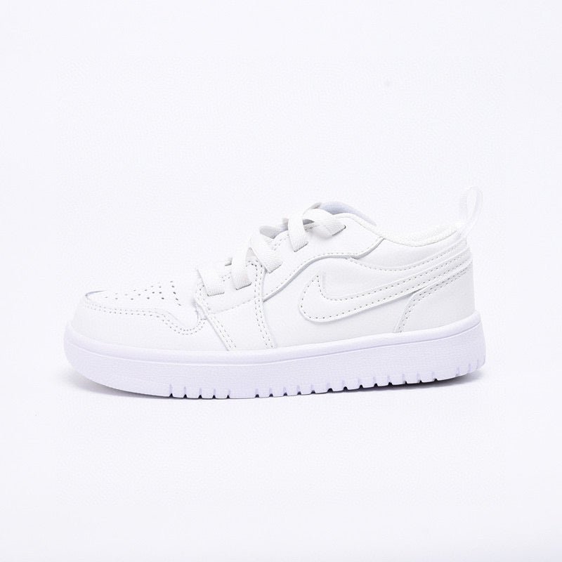 Joe 1 magic buckle children's shoes" white"