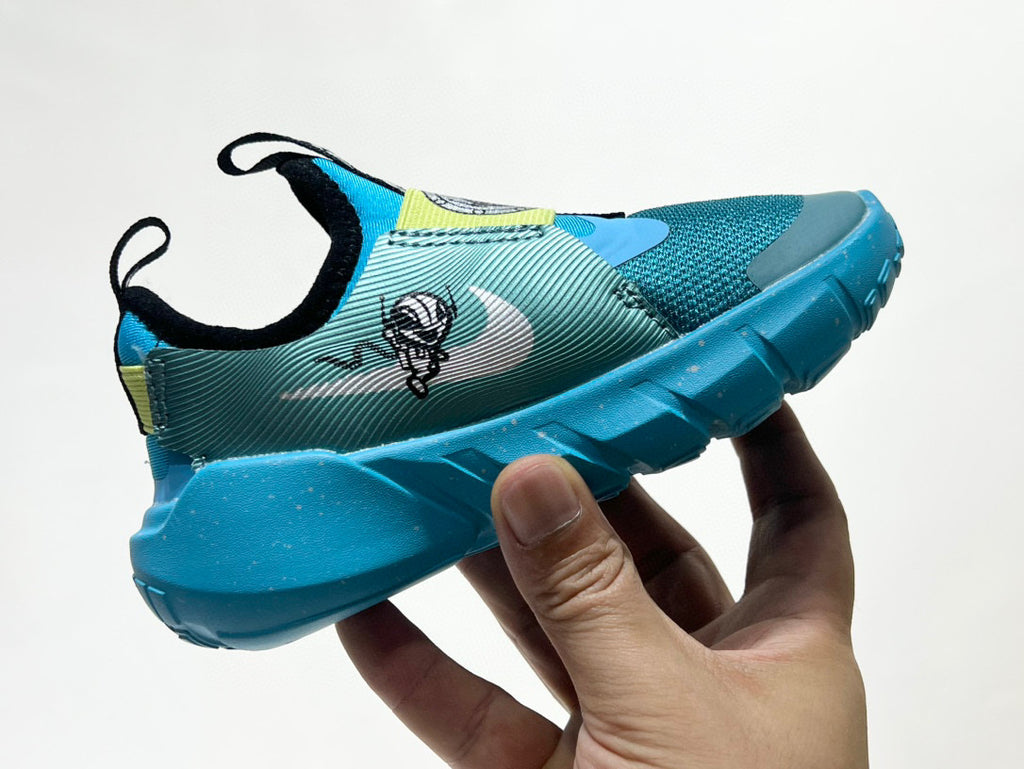 Nike's new barefoot slip" Aqua"