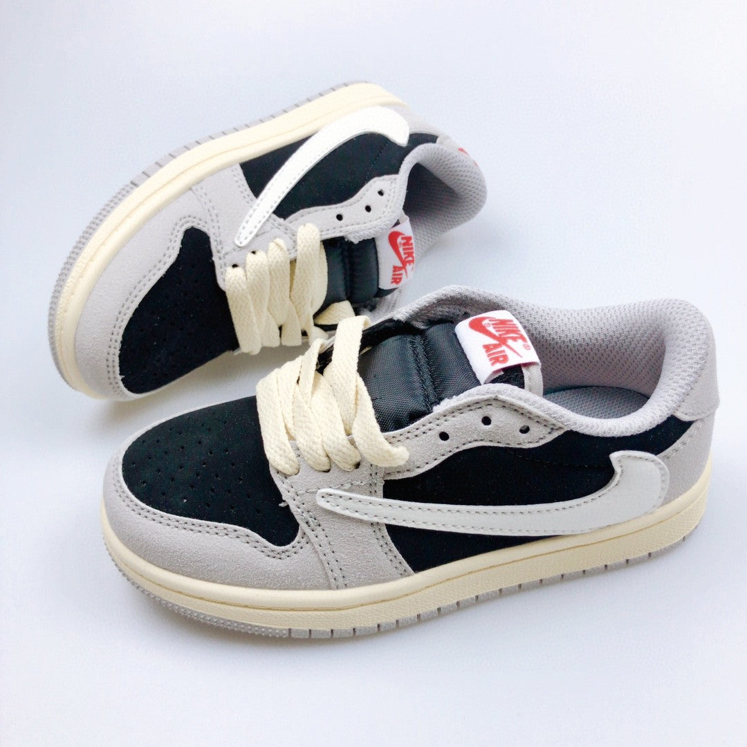 Jordan low-top reverse hook black warrior" black, gray"