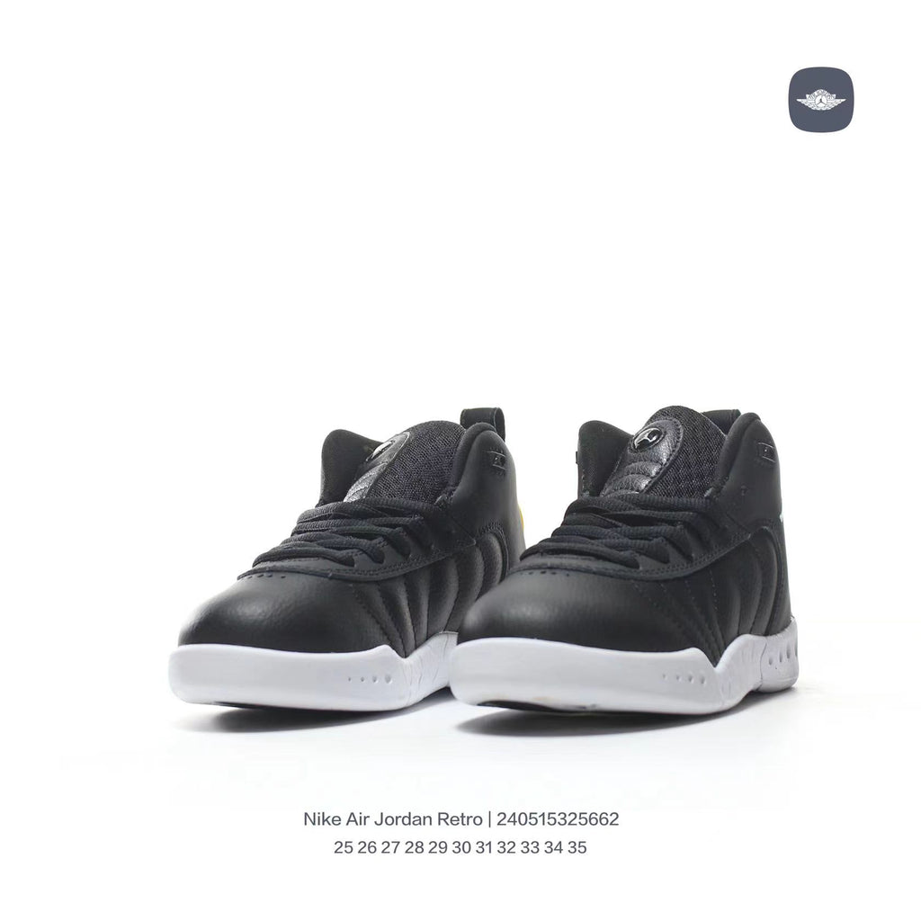 Jordan Retro-combat basketball shoes " black"