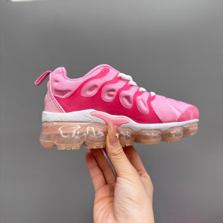 Nike AIR MAX plus full-length air cushion children's sports shoes "Various shades of pink"