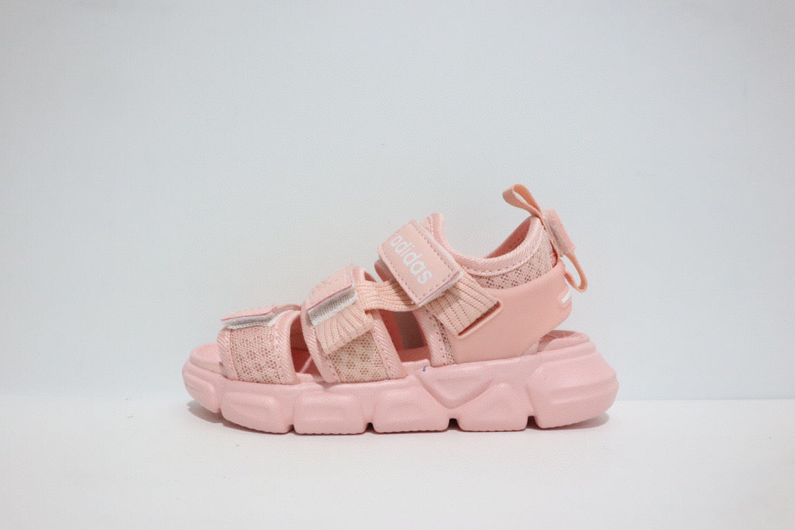 Adidas three velcro sandals "pink"