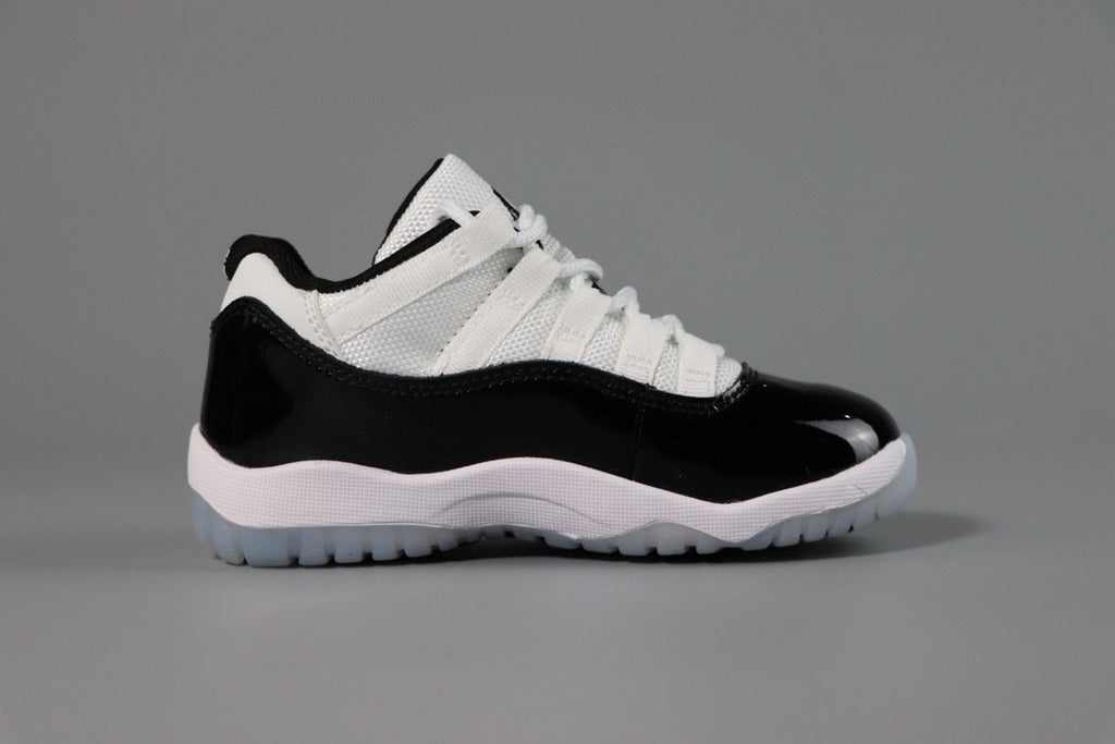 Joe 11 low-top children's shoes" white, black"