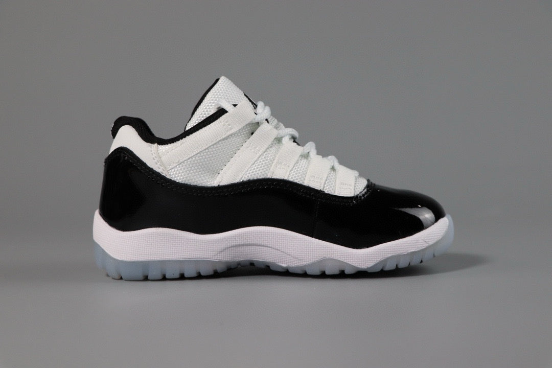 Joe 11 low-top children's shoes" white, black"
