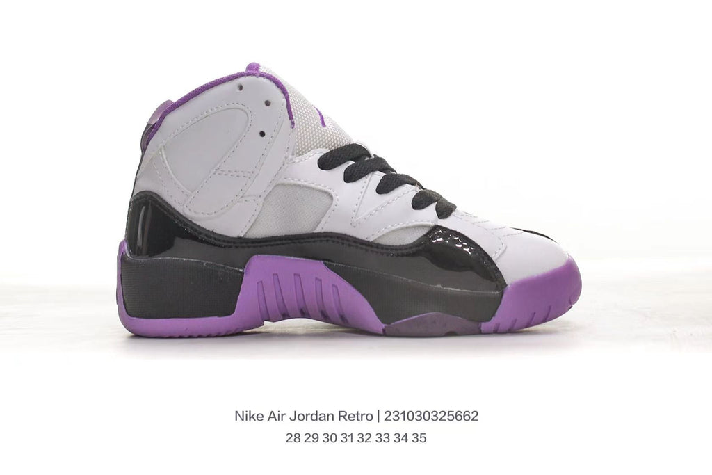 Jordan 612 series" white, black, violet"