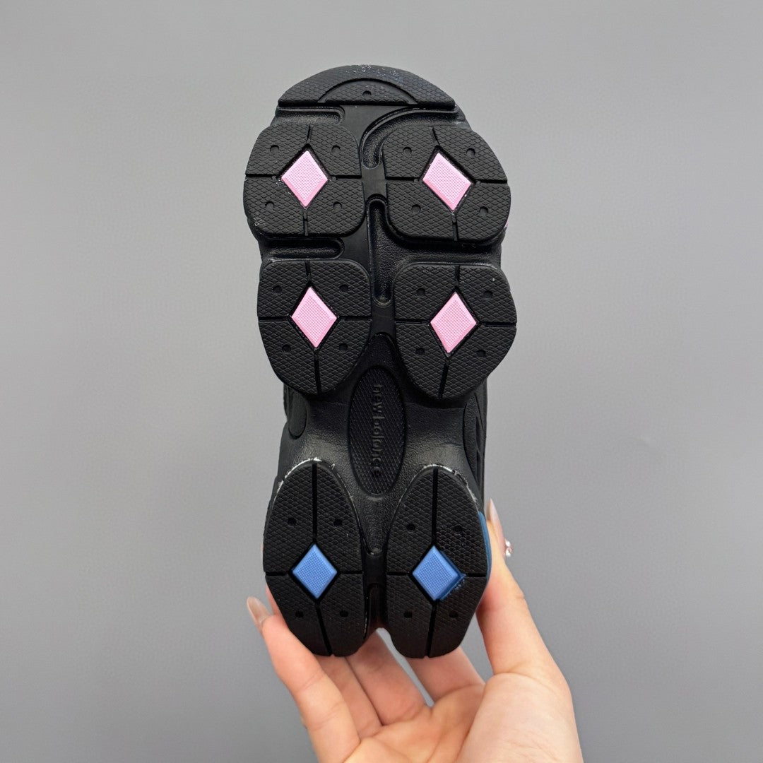 New Balance 9060 series retro versatile dad style elephant" black, blue"
