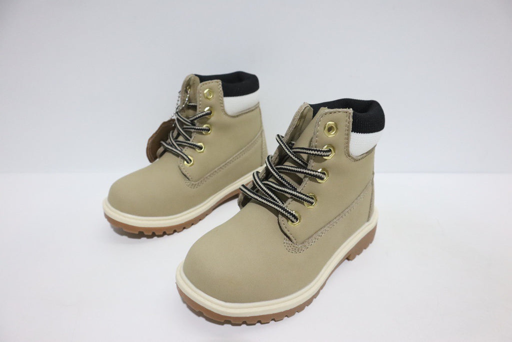 Timberland knitted children's work boots" olive green"