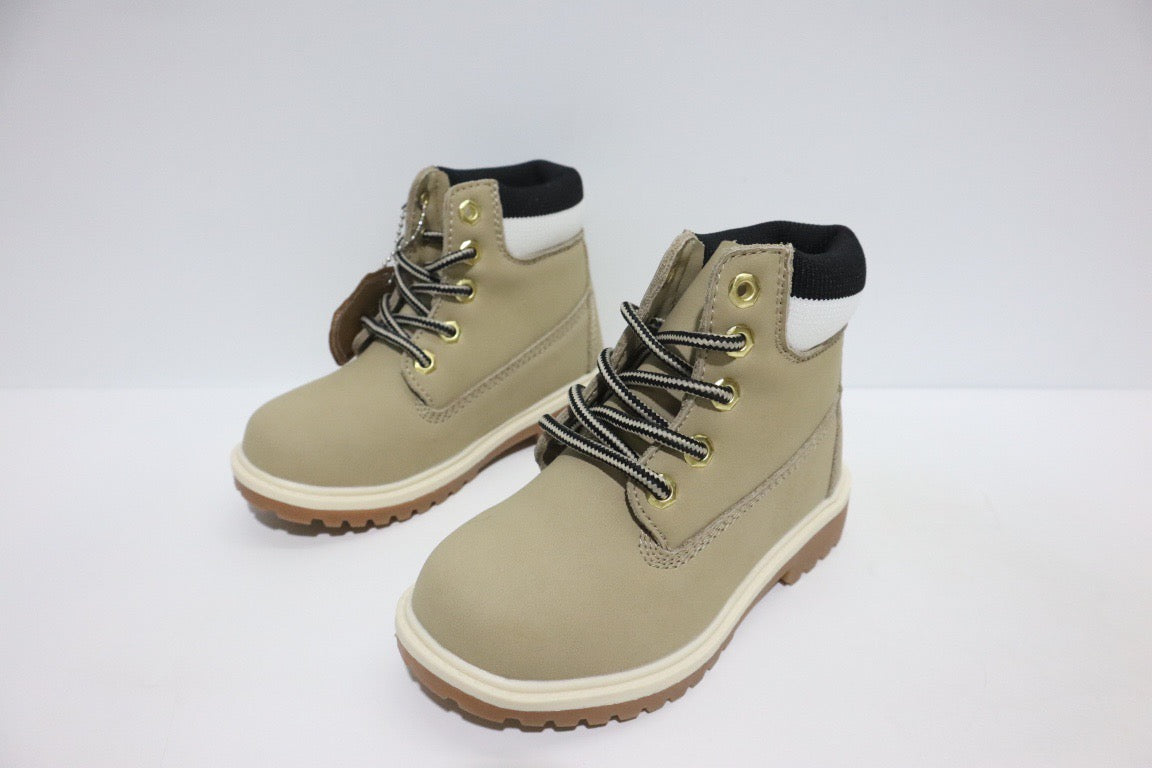 Timberland knitted children's work boots" olive green"