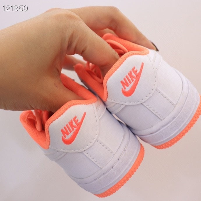 New Air Force Rubber "white, orange"