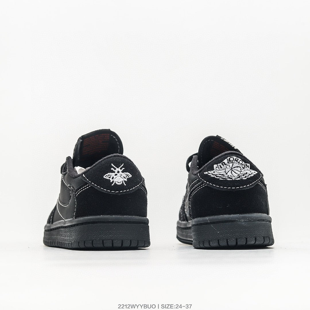 Jordan low-top reverse hook black warrior" black"