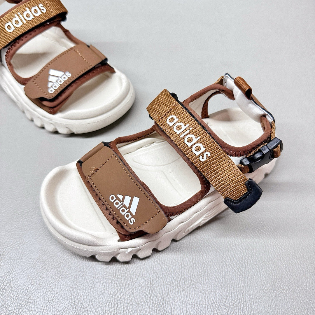 Adidas outdoor closed toe children's sandals" brown"
