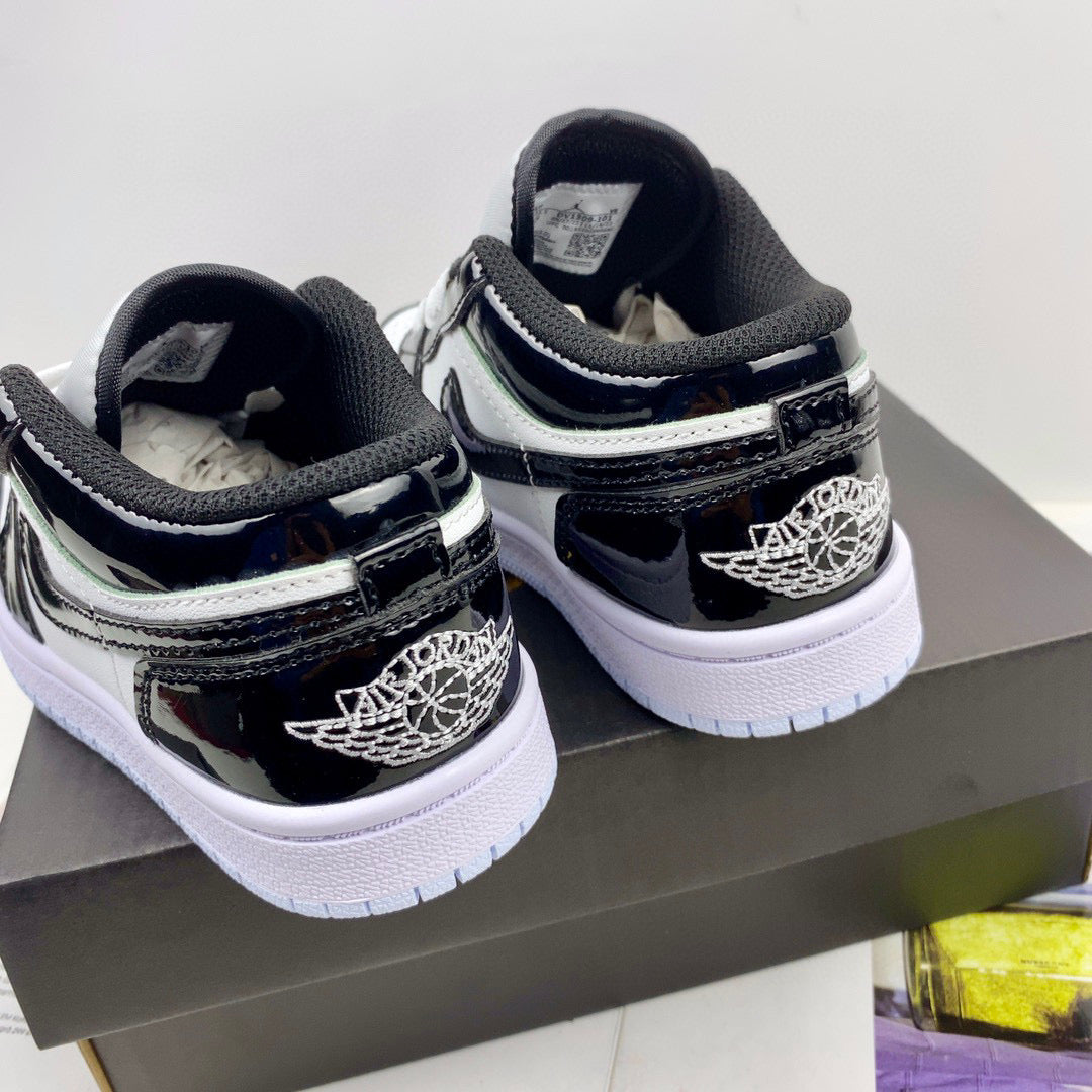 Joe 1 low-top children's shoes" white, black"