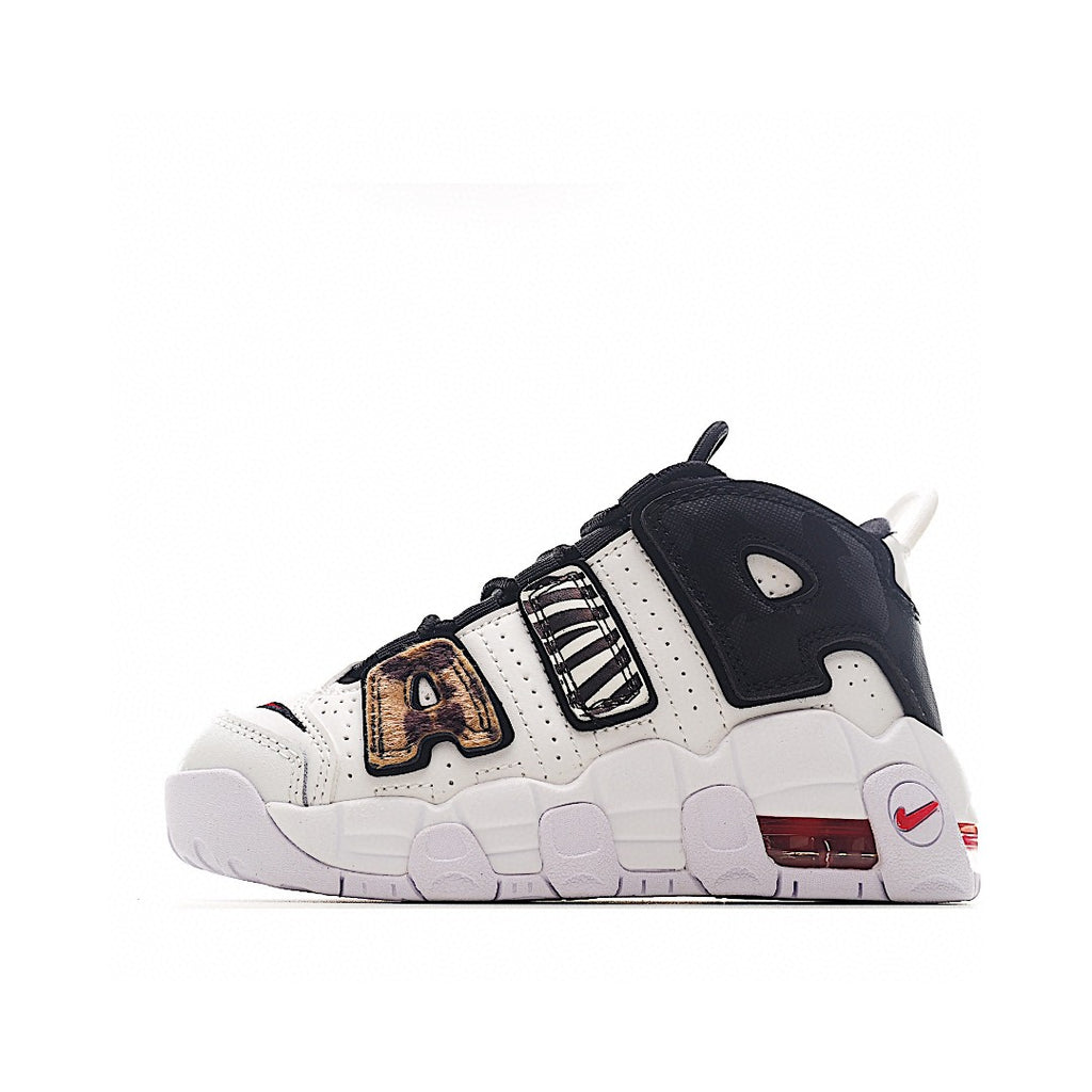 Pippen basketball shoes" white, black"