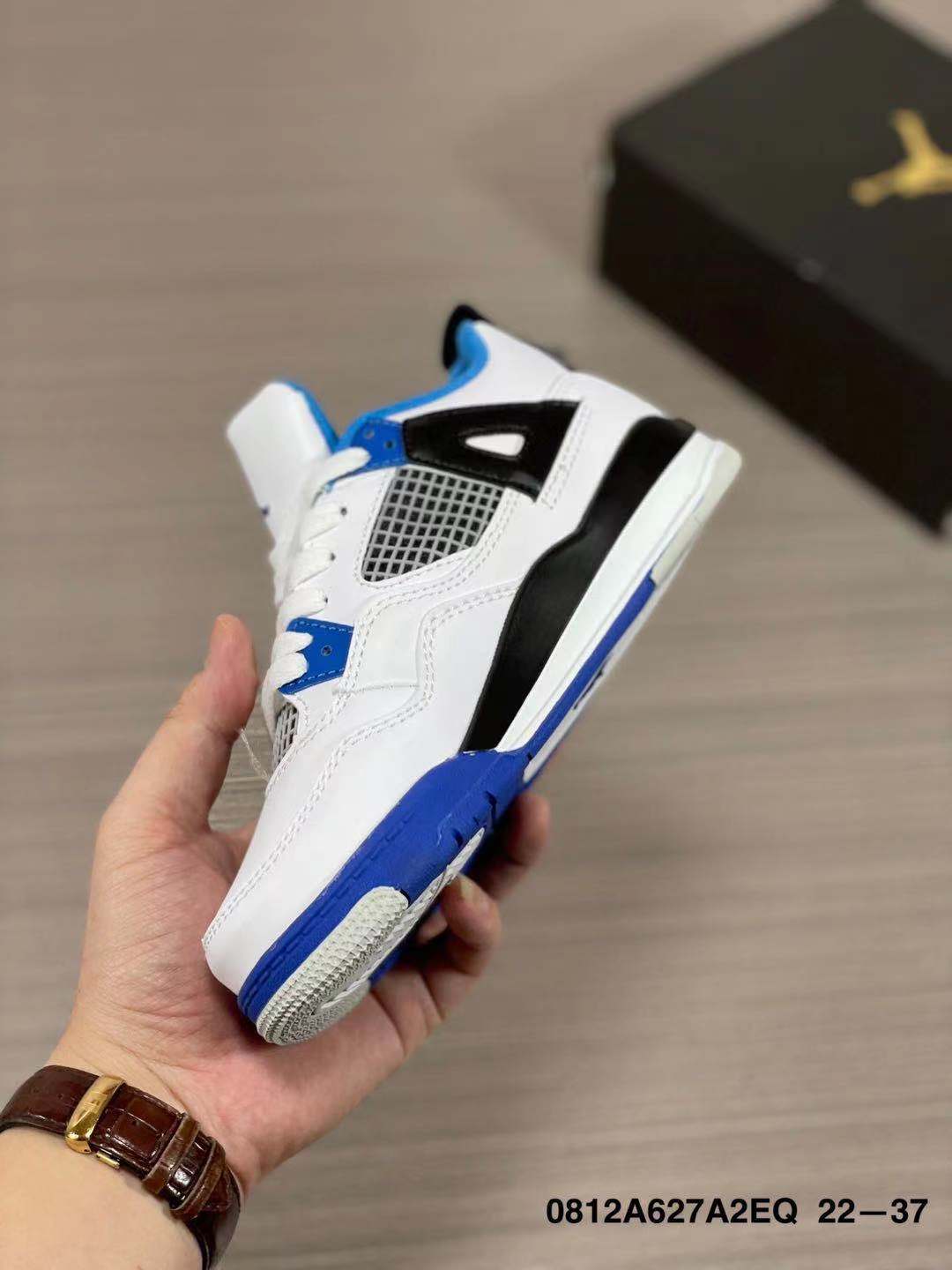 Joe 4 head level" white, blue"