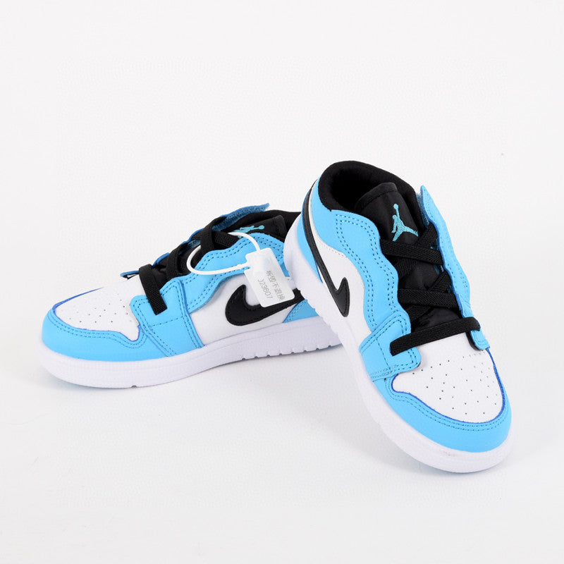 Jordan low top elastic band" white, blue"