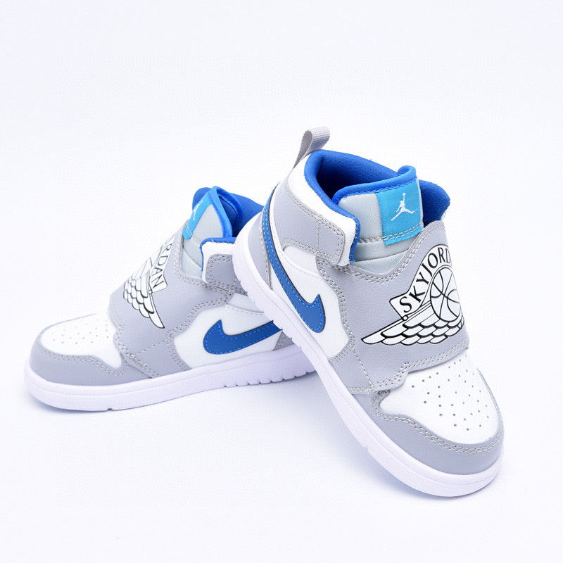 Jordan Wings Kids Shoes" white, gray"