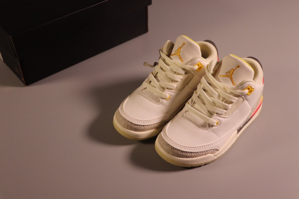 Jordan AJ3 children's shoes" cream, yellow"