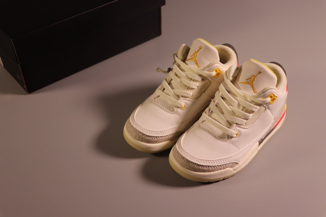Jordan AJ3 children's shoes" cream, yellow"