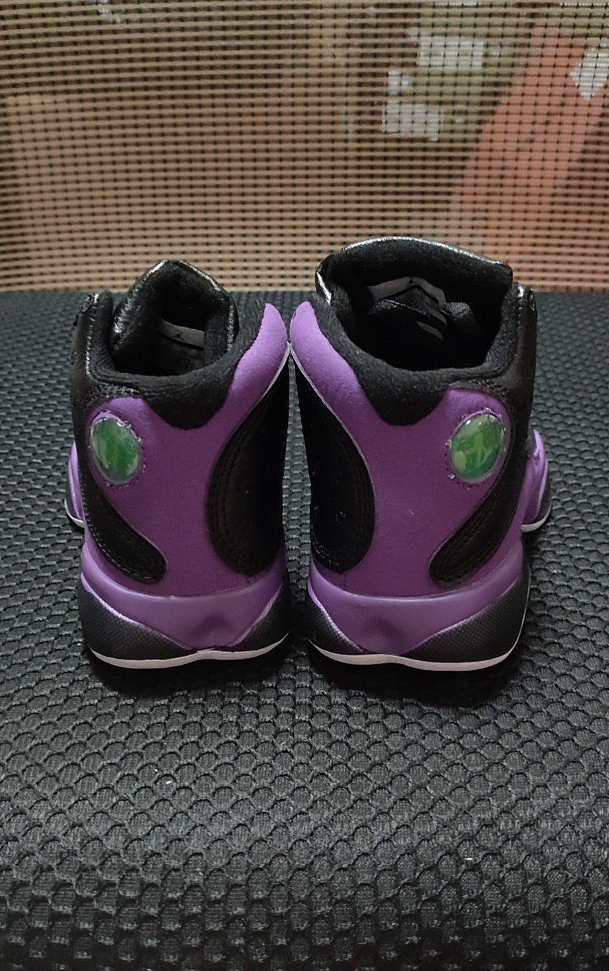 Joe 13 high top children's shoes" black, purple"