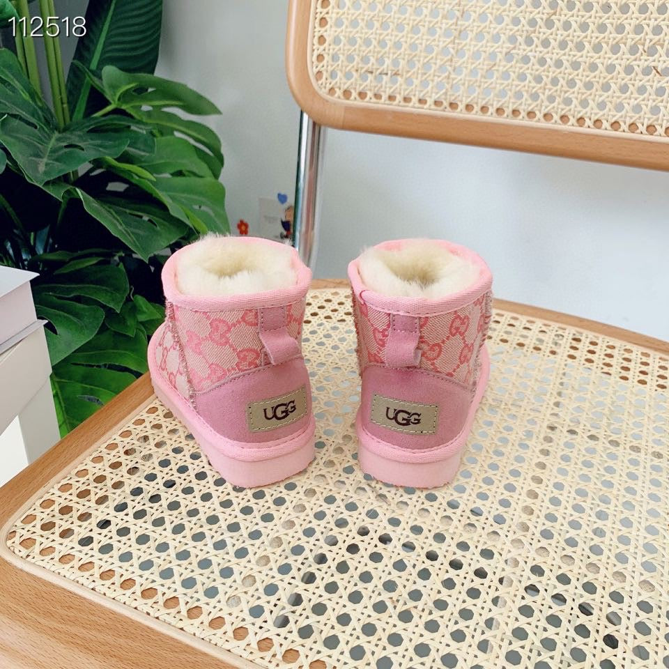 UGG Gucci Double G Logo Joint Model" Pink"