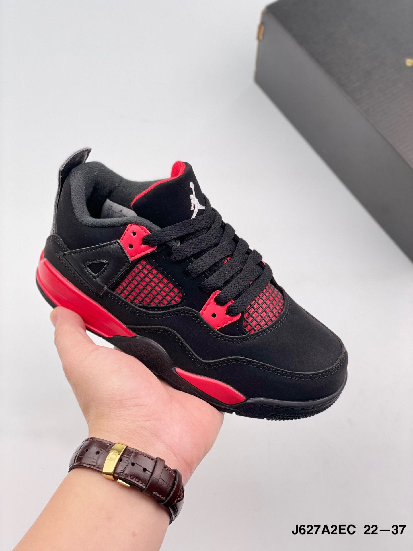 Joe 4 head level" black, red"