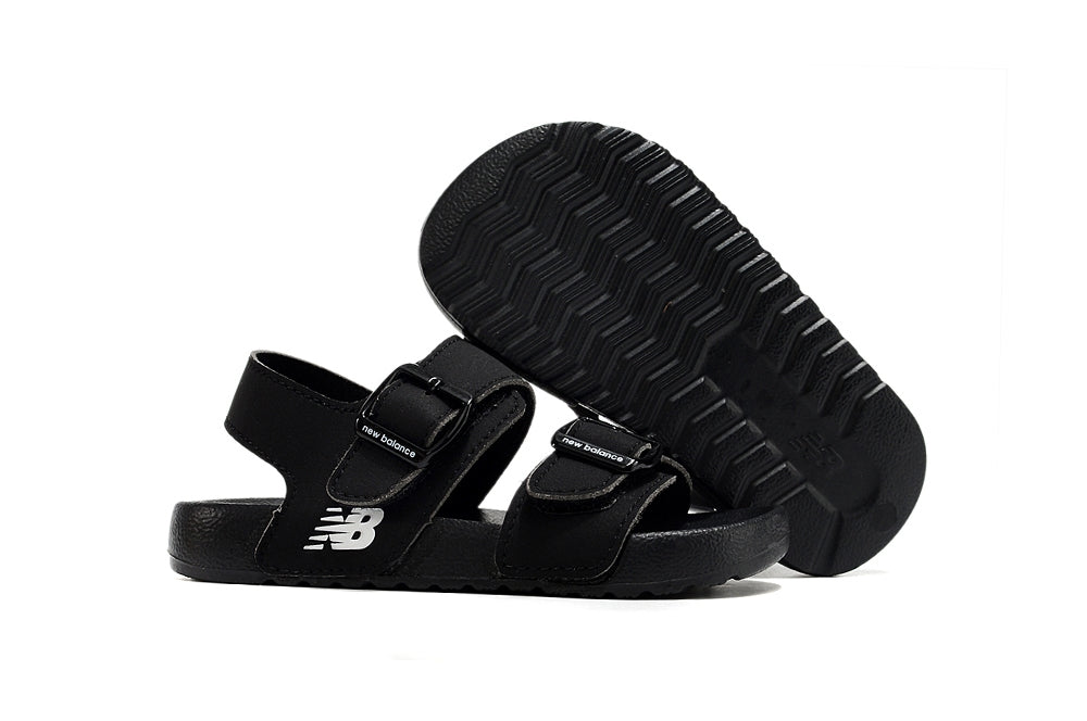 G version of Birkenstock Velcro sandals for children" black"