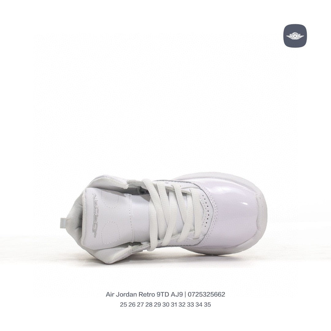 AJ12.5 generation children's retro leisure culture" white"