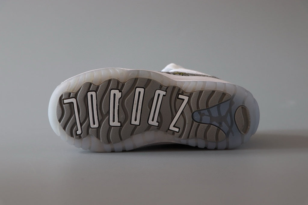 Joe 11 low-top children's shoes" white, gray"