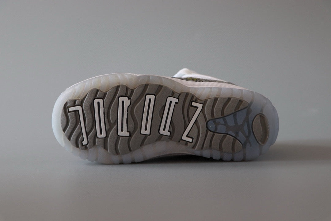 Joe 11 low-top children's shoes" white, gray"