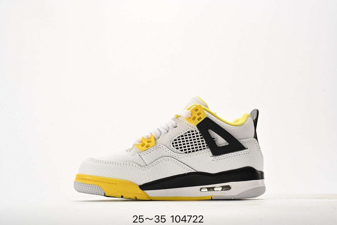 Joe 4 air cushion high quality children's shoes " white, yellow"