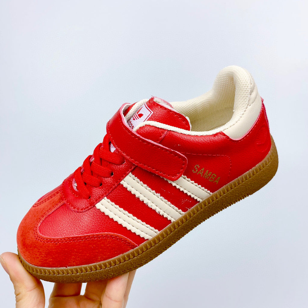 Adidas Velcro children's shoes" red"