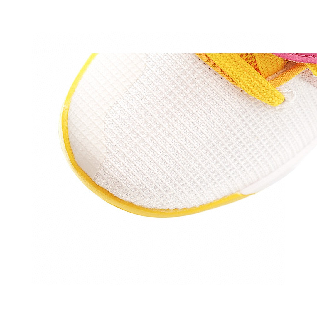 KD 5 basketball shoes" white, yellow, pink"