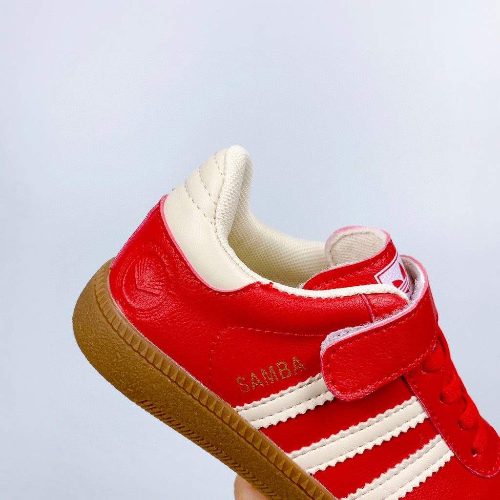 Adidas Velcro children's shoes" red"