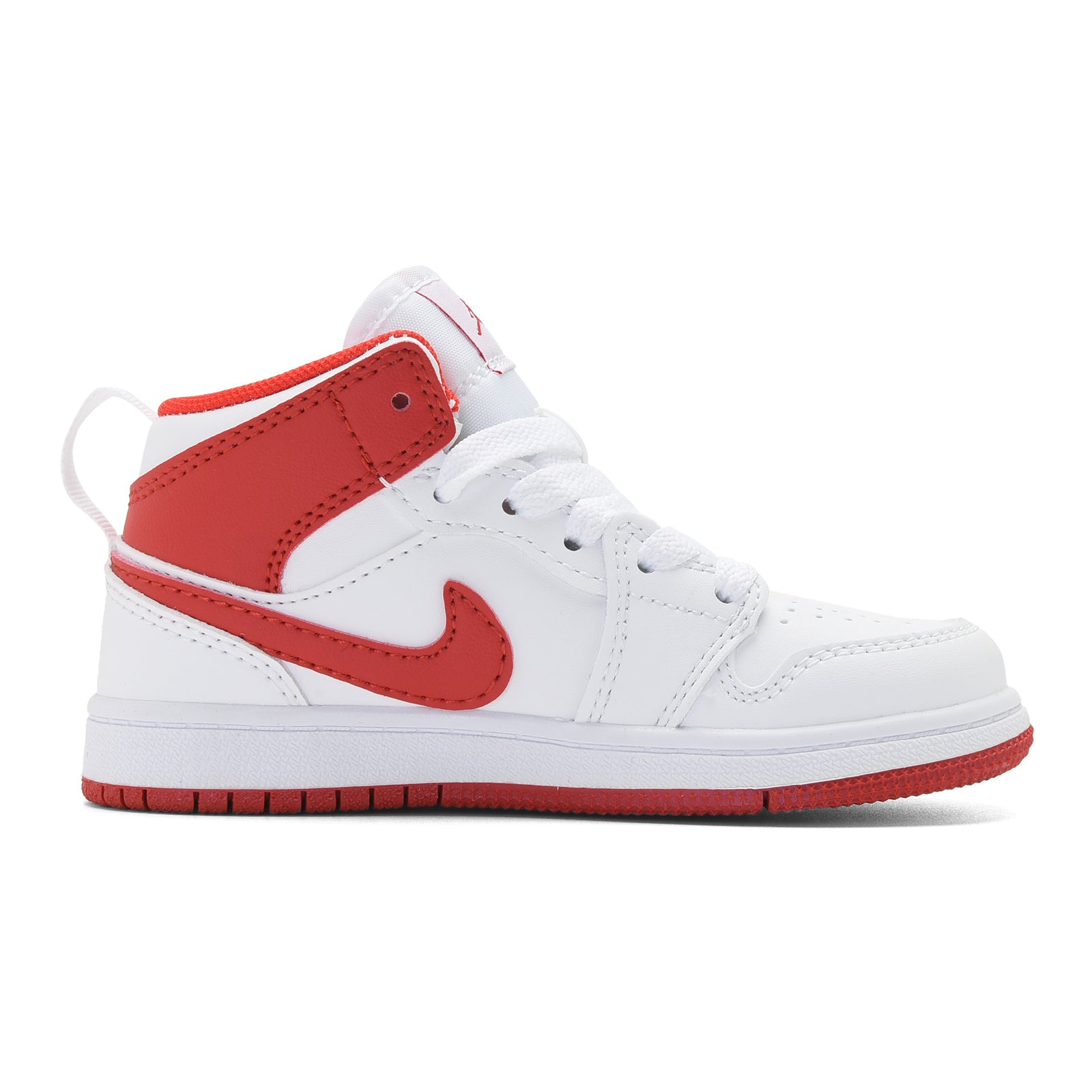 AJ-127" white, red"