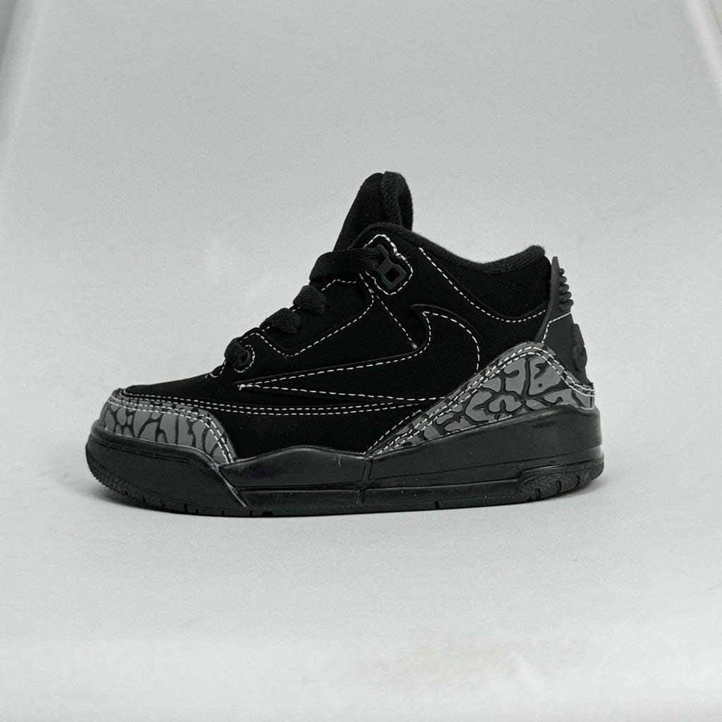 Jordan 3 children's shoes" black"