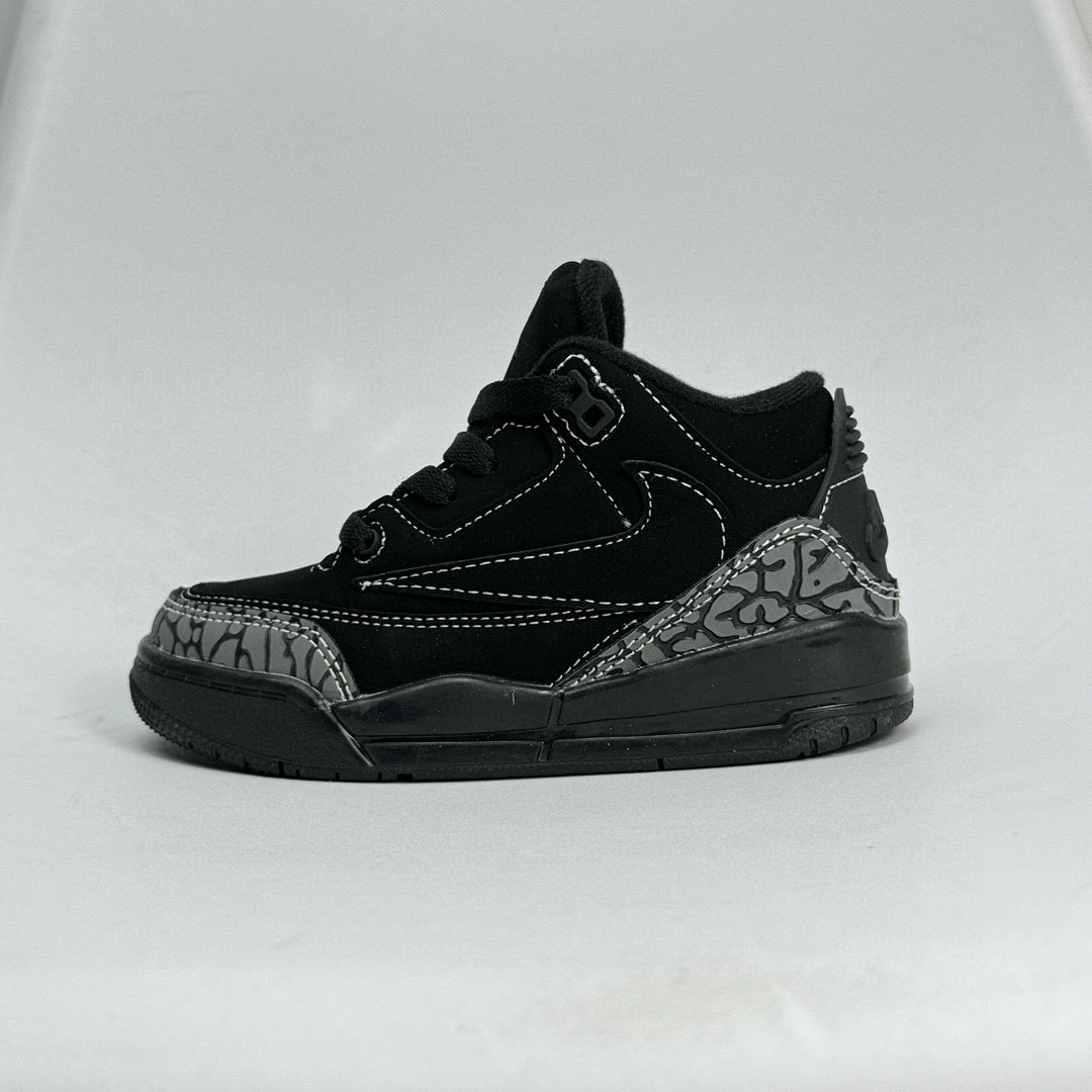 Jordan 3 children's shoes" black"