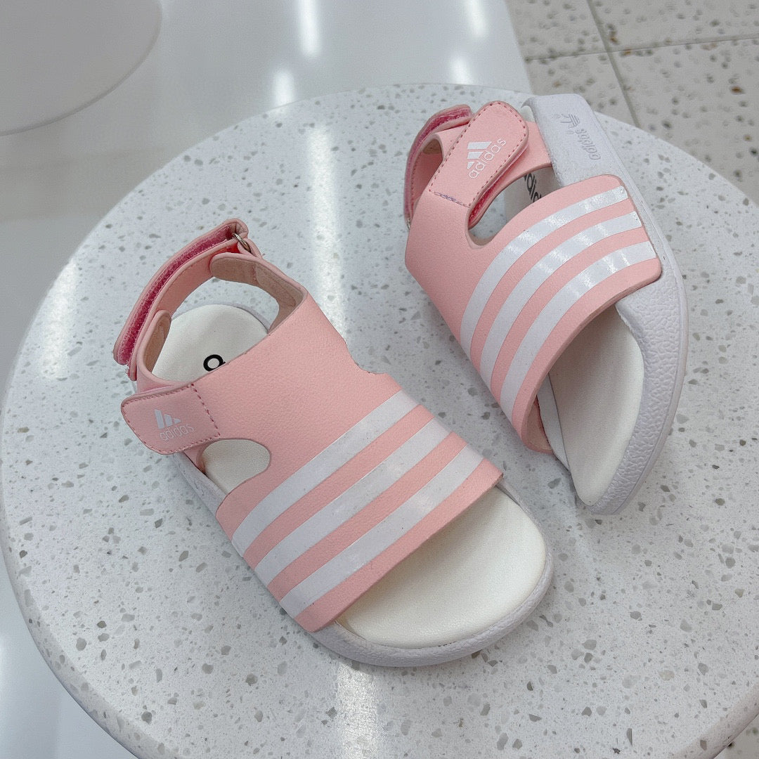 Adidas clover new sandals" pink"