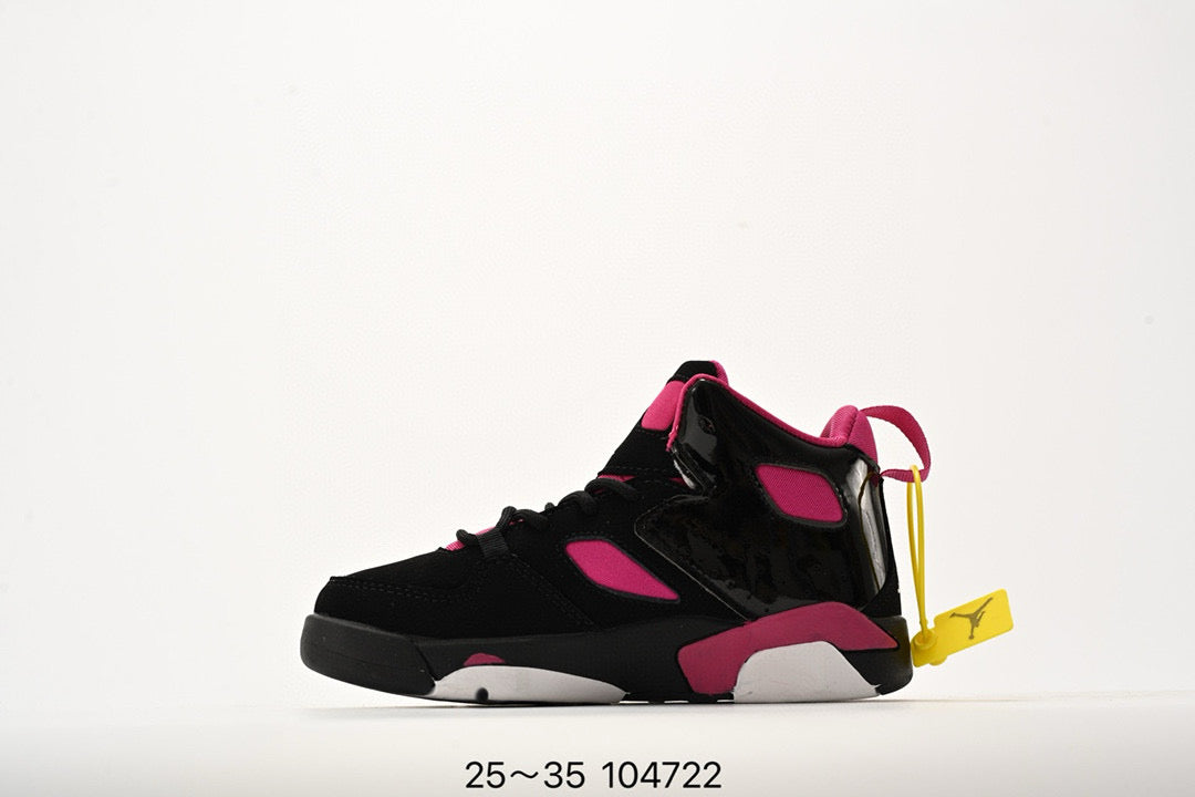 Jordan Fltclb91 series basketball shoes" black, purple"