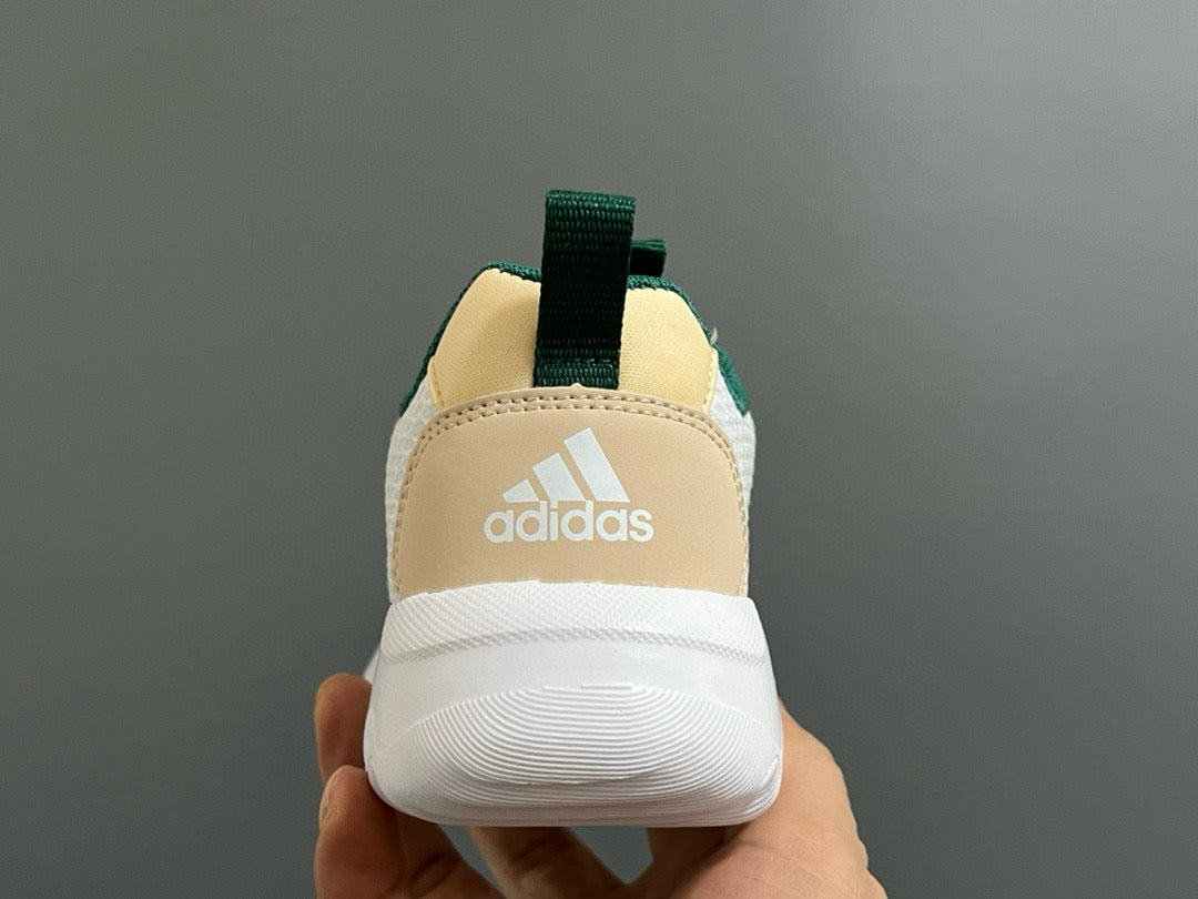 Adidas BOA lock 3 mesh shoes for children" white, olive green"