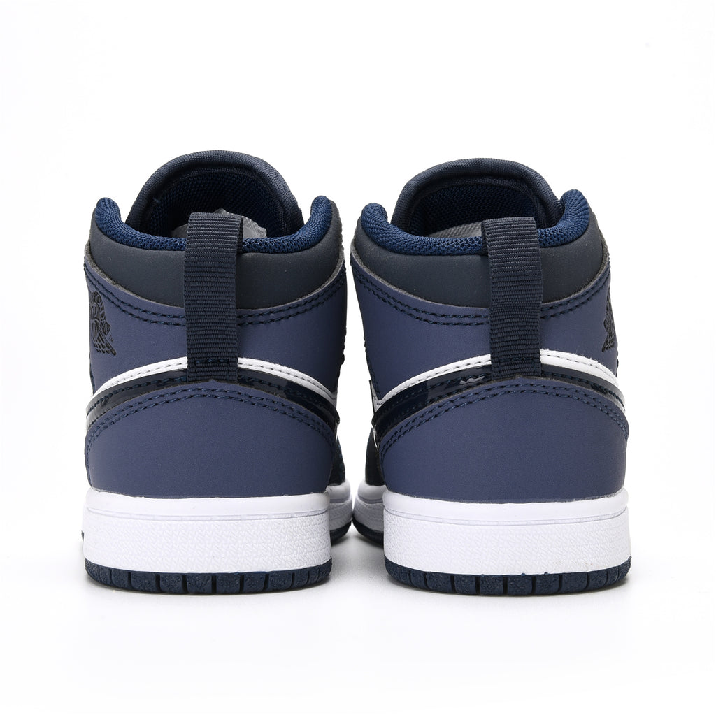 AJ-112" white, navy"