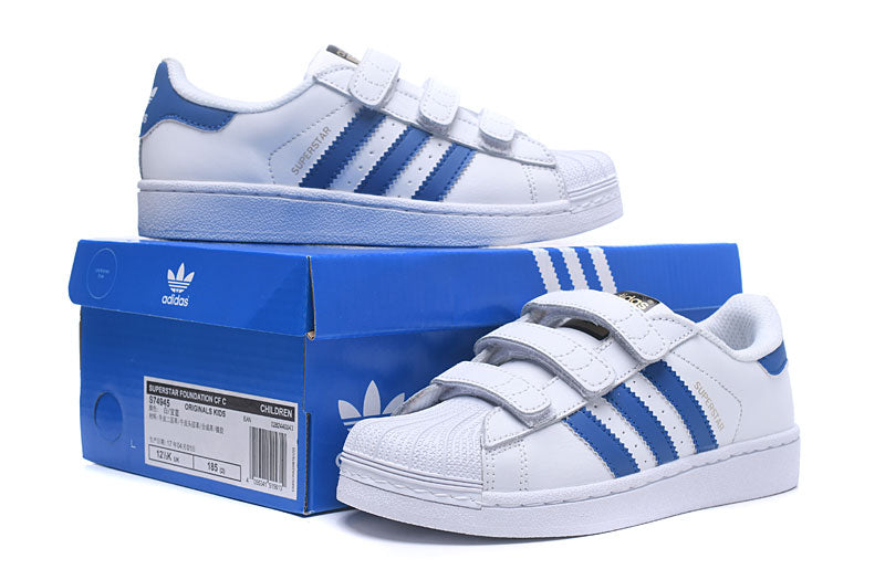 Adidas Gold Label Shell Head High Quality" white, blue"
