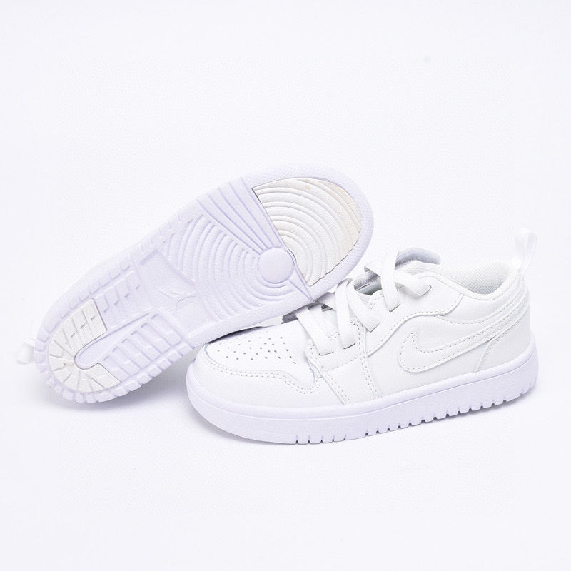 Joe 1 magic buckle children's shoes" white"