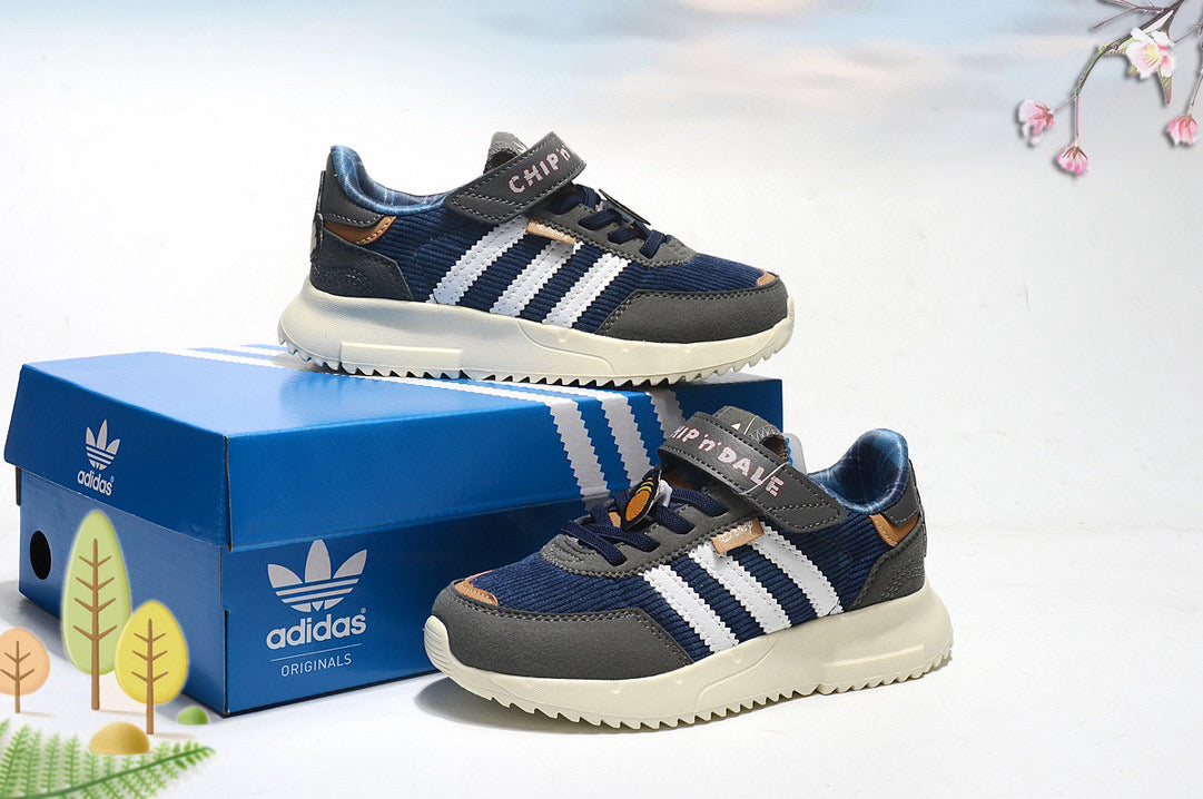 Adidas single buckle elastic band" gray, blue"