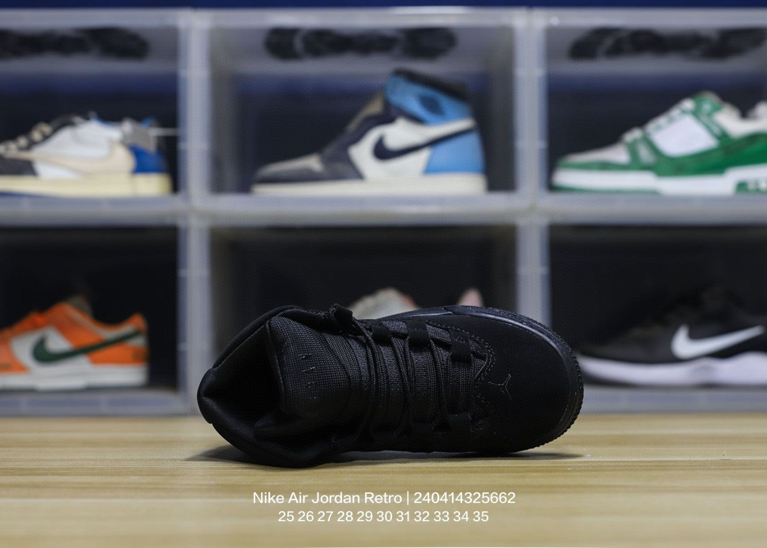 Jordan trendy children's shoes" black"