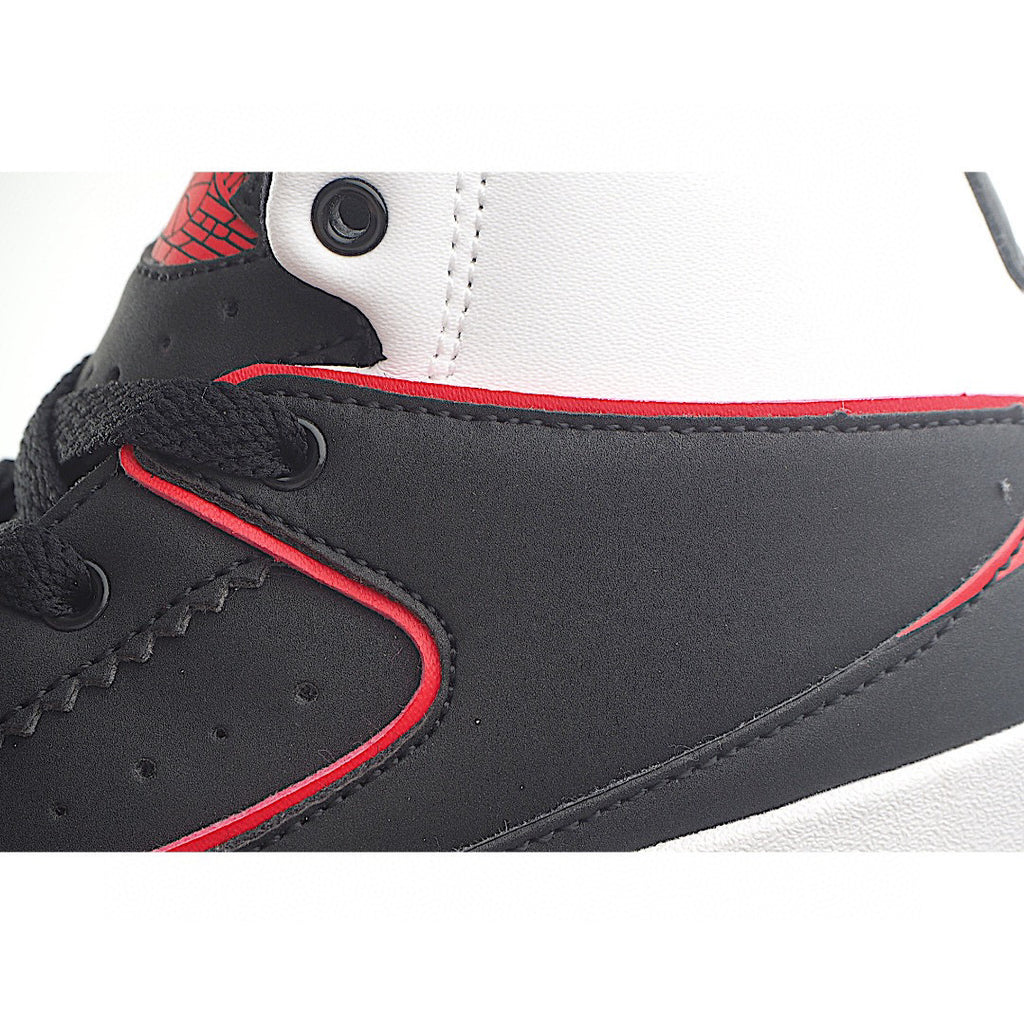 Jordan 2 retro running shoes for kids " white, black"