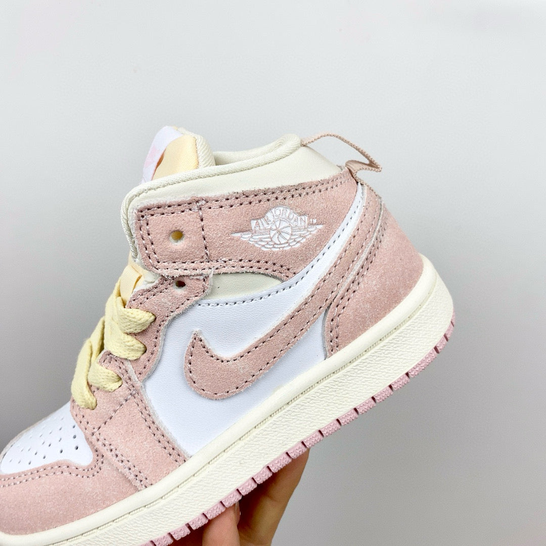 Joe 1 new color children's shoes" white, light pink"