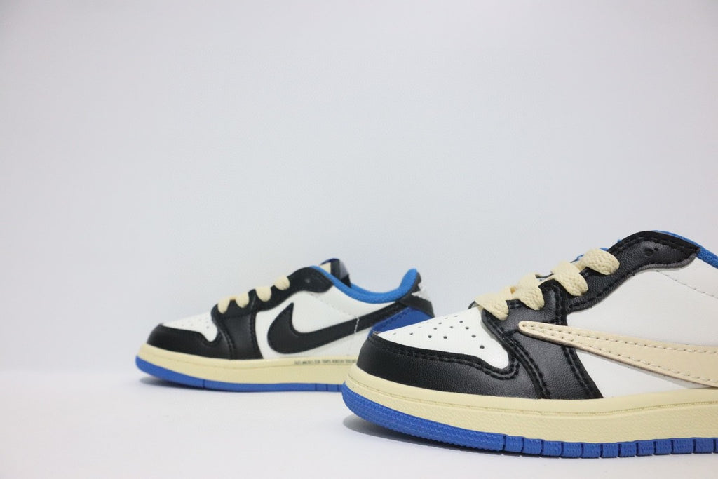 Jordan low-top hook series" white, black, cream ,blue"