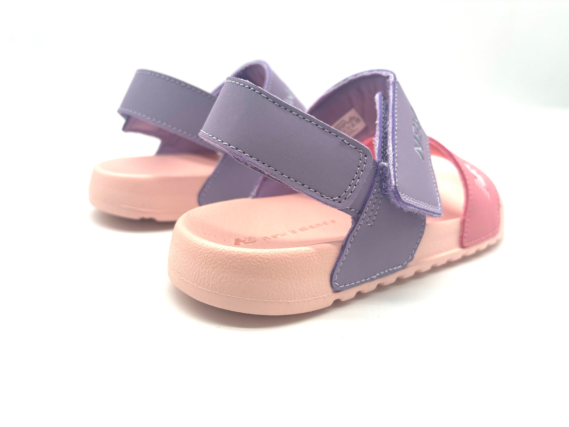 NB open toe sandals " purple, pink"