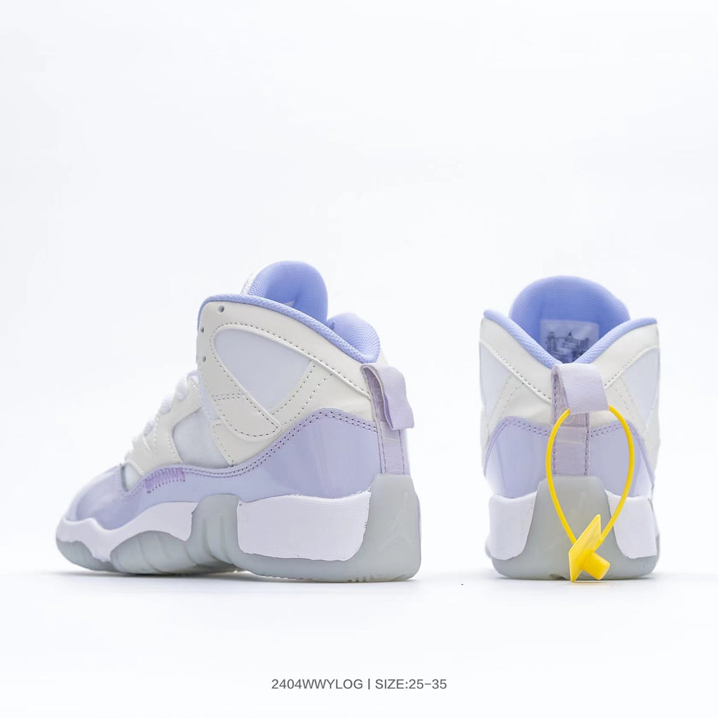 Jordan 612 series "Lavender, white, cream"